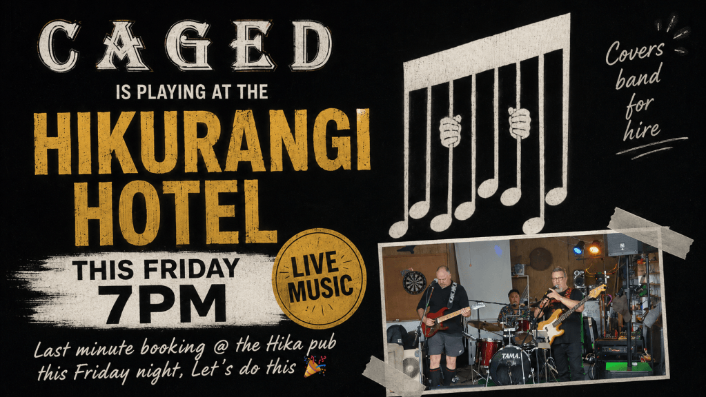 Caged Northland Covers Band